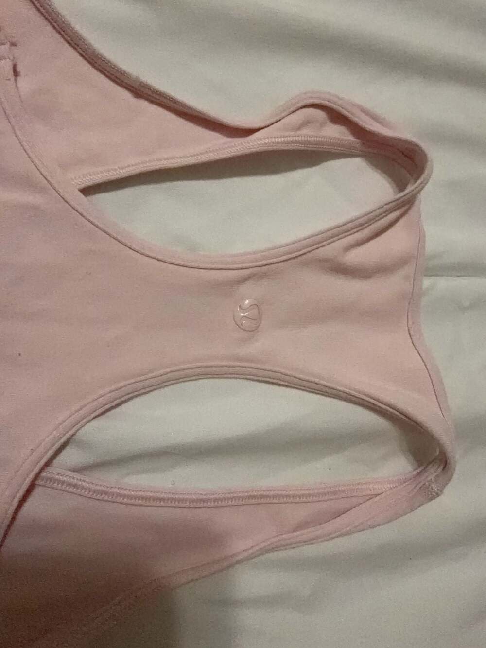 Lululemon Racerback Tank Top Light Pink - Picture 5 of 5